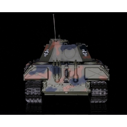 Czołg zdalnie sterowany ASG/IR/dźwięk/dym 1:16 German Panther RTR 2.4Ghz - Heng Long 3819-1B (P)